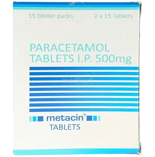 metacin 500mg tablet 15's